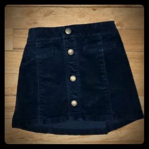 Girls corduroy skirt